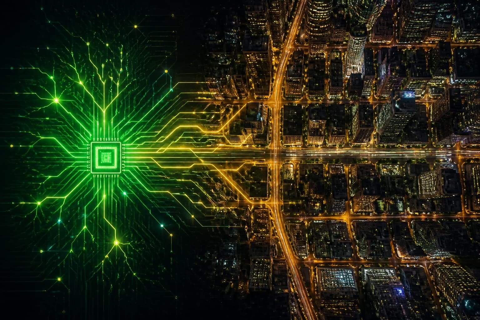 City network background